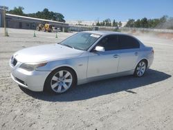Salvage cars for sale at Spartanburg, SC auction: 2007 BMW 530 I