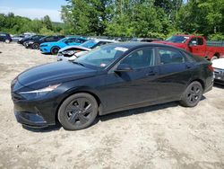 Salvage cars for sale at Candia, NH auction: 2022 Hyundai Elantra SEL