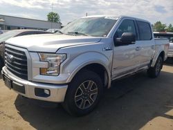 Salvage trucks for sale at New Britain, CT auction: 2015 Ford F150 Supercrew