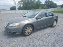 Salvage cars for sale at Gastonia, NC auction: 2012 Chrysler 200 LX