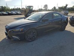 Mazda salvage cars for sale: 2016 Mazda 6 Grand Touring