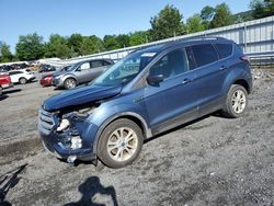 Salvage cars for sale from Copart Grantville, PA: 2018 Ford Escape SE