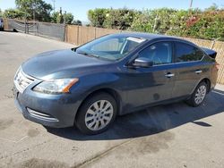 Salvage cars for sale at San Martin, CA auction: 2014 Nissan Sentra S