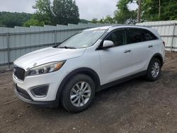 Salvage cars for sale at Center Rutland, VT auction: 2016 KIA Sorento LX