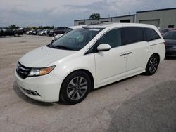 Salvage cars for sale at Kansas City, KS auction: 2014 Honda Odyssey Touring