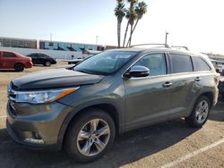 2014 Toyota Highlander Limited en venta en Van Nuys, CA