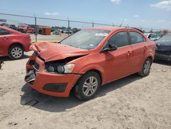 Salvage cars for sale at Houston, TX auction: 2013 Chevrolet Sonic LT