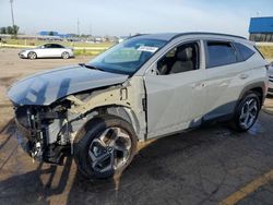 Salvage cars for sale from Copart Woodhaven, MI: 2024 Hyundai Tucson SEL