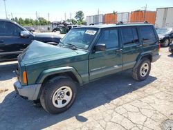 Salvage cars for sale at Bridgeton, MO auction: 2000 Jeep Cherokee Sport