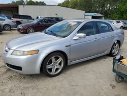 Salvage cars for sale at Seaford, DE auction: 2005 Acura TL