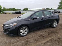 Salvage cars for sale at Columbia Station, OH auction: 2018 Chevrolet Cruze LT