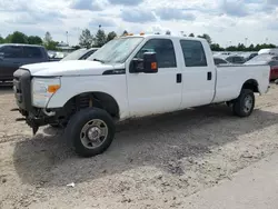 Salvage trucks for sale at Bridgeton, MO auction: 2015 Ford F350 Super Duty