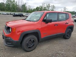 Salvage cars for sale at Leroy, NY auction: 2018 Jeep Renegade Sport