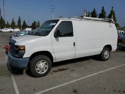 Salvage trucks for sale at Rancho Cucamonga, CA auction: 2013 Ford Econoline E150 Van