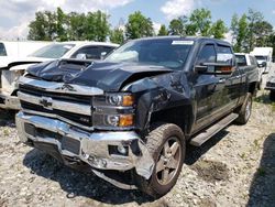 Chevrolet salvage cars for sale: 2017 Chevrolet Silverado K2500 Heavy Duty LTZ