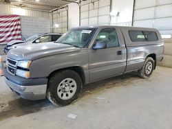 Salvage cars for sale from Copart Columbia, MO: 2006 Chevrolet Silverado C1500