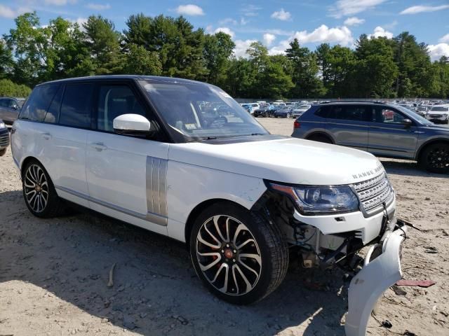 2016 Land Rover Range Rover Supercharged