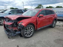 Salvage cars for sale at Franklin, WI auction: 2016 Mazda CX-9 Grand Touring