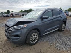 Salvage cars for sale at Hillsborough, NJ auction: 2017 Hyundai Tucson Limited