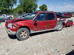 Salvage cars for sale at Cicero, IN auction: 2001 Ford Explorer Sport Trac