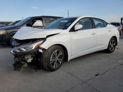Salvage cars for sale at Grand Prairie, TX auction: 2020 Nissan Sentra SV