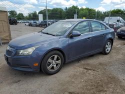 Chevrolet Cruze lt salvage cars for sale: 2014 Chevrolet Cruze LT