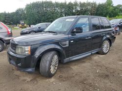 Land Rover Range Rover salvage cars for sale: 2011 Land Rover Range Rover Sport HSE
