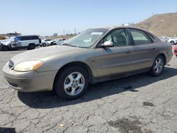 Salvage cars for sale at Colton, CA auction: 2002 Ford Taurus SES