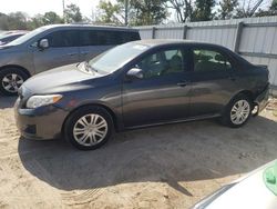 Salvage cars for sale at Riverview, FL auction: 2009 Toyota Corolla Base