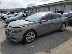 Carros salvage a la venta en subasta: 2017 Chevrolet Malibu Premier