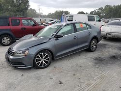 Salvage cars for sale from Copart Ocala, FL: 2017 Volkswagen Jetta SE