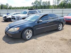 Acura salvage cars for sale: 2007 Acura RL