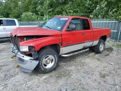 Salvage trucks for sale at Candia, NH auction: 2001 Dodge RAM 1500