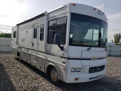 Salvage trucks for sale at Avon, MN auction: 2003 Workhorse Custom Chassis Motorhome Chassis P3500