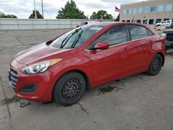 Salvage cars for sale from Copart Littleton, CO: 2016 Hyundai Elantra GT