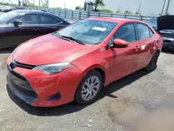 Salvage cars for sale at Miami, FL auction: 2019 Toyota Corolla L