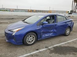 Salvage cars for sale at Van Nuys, CA auction: 2016 Toyota Prius