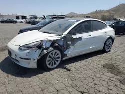 Tesla salvage cars for sale: 2022 Tesla Model 3