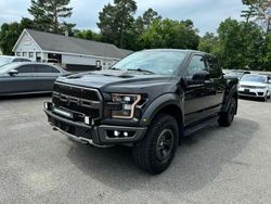 Salvage cars for sale at North Billerica, MA auction: 2018 Ford F150 Raptor