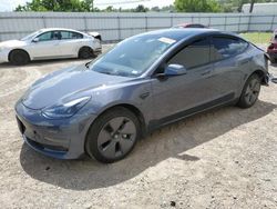 Salvage cars for sale at Houston, TX auction: 2023 Tesla Model 3