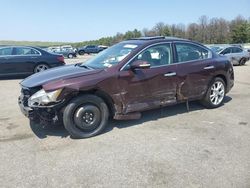 Salvage cars for sale at Brookhaven, NY auction: 2014 Nissan Maxima S