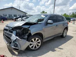 Salvage cars for sale at Pekin, IL auction: 2012 Mitsubishi Outlander Sport SE