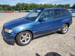 BMW x5 3.0i salvage cars for sale: 2001 BMW X5 3.0I