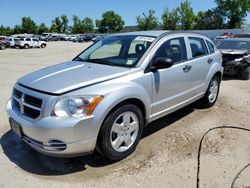 Salvage cars for sale at Bridgeton, MO auction: 2008 Dodge Caliber