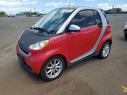 Smart Fortwo salvage cars for sale: 2010 Smart Fortwo Pure