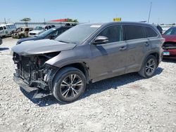 Salvage cars for sale at Cahokia Heights, IL auction: 2016 Toyota Highlander XLE