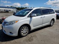 Toyota salvage cars for sale: 2011 Toyota Sienna XLE