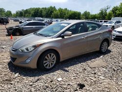 Salvage cars for sale at Chalfont, PA auction: 2014 Hyundai Elantra SE