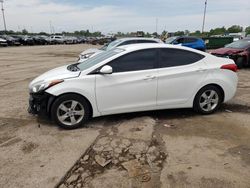 Salvage cars for sale at Woodhaven, MI auction: 2013 Hyundai Elantra GLS