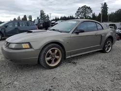 Salvage cars for sale at Graham, WA auction: 2002 Ford Mustang GT